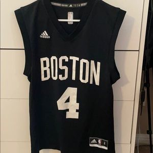 Black Isaiah Thomas Celtics jersey.